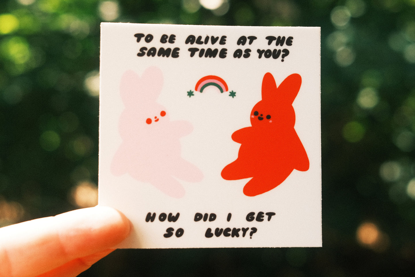 Alive With You Sticker