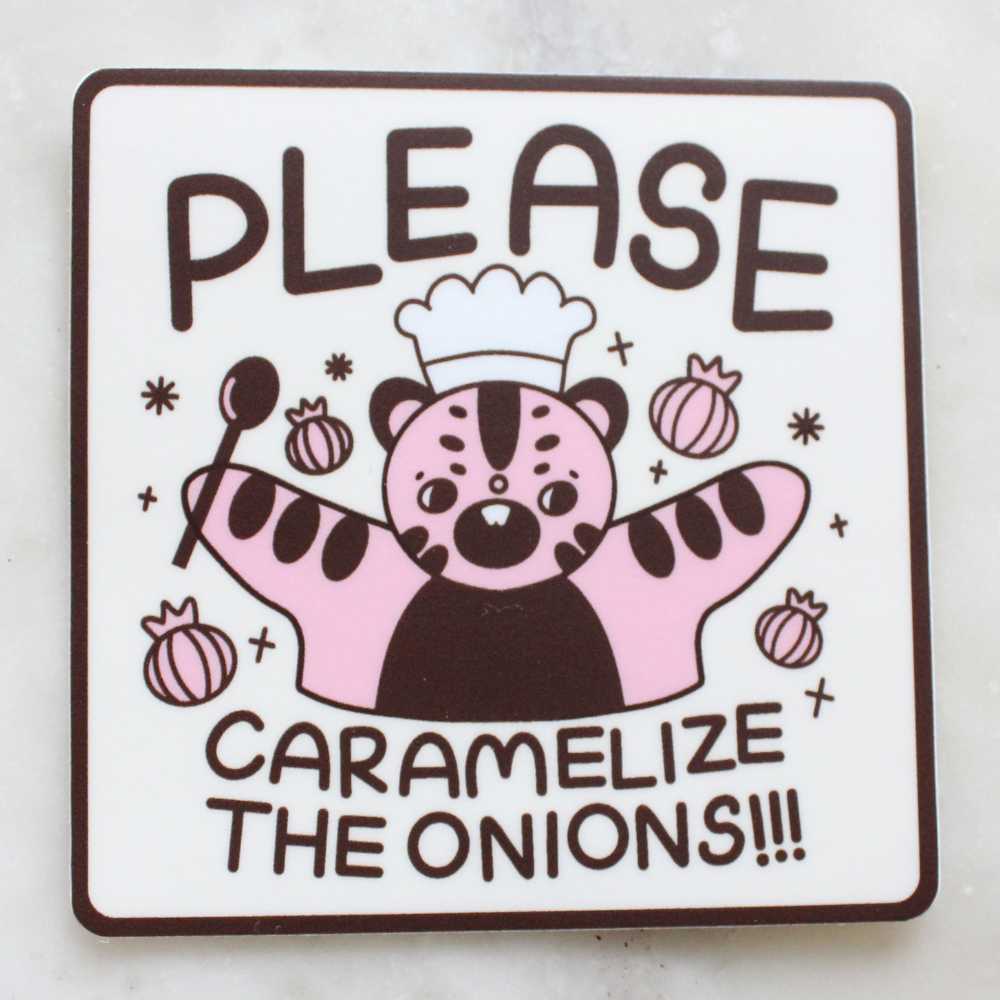 Caramelized Onion Sticker