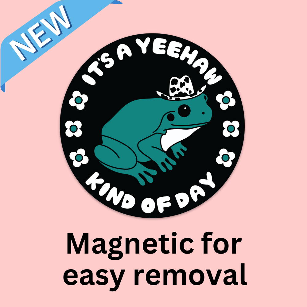 Yeehaw Kinda Day Bumper Magnet