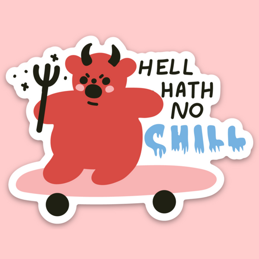 Hell Hath No Channel Sticker