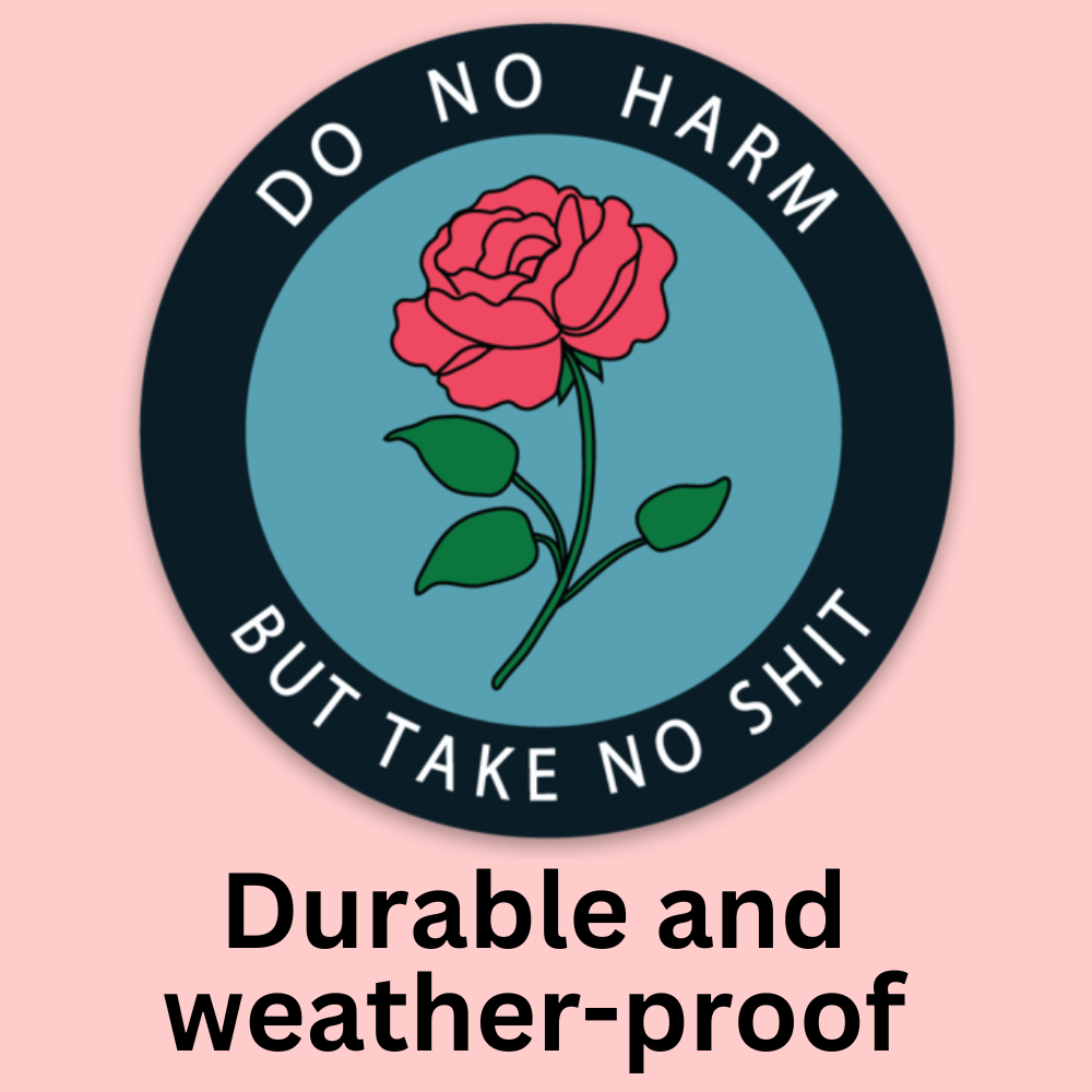 Do No Harm Bumper Sticker