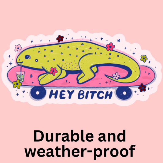 Hey Bitch Bumper Sticker