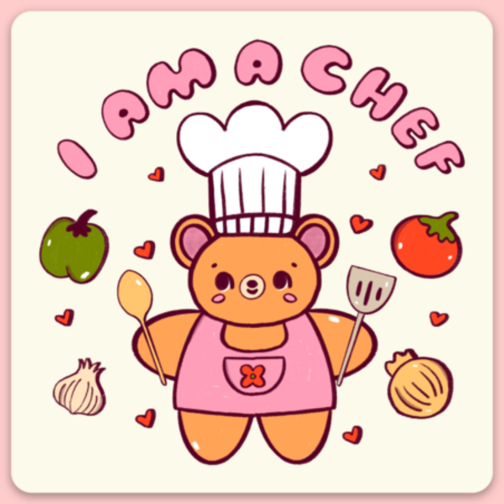 I Am A Chef Sticker