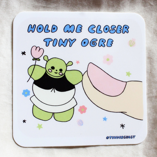 Tiny Ogre Sticker