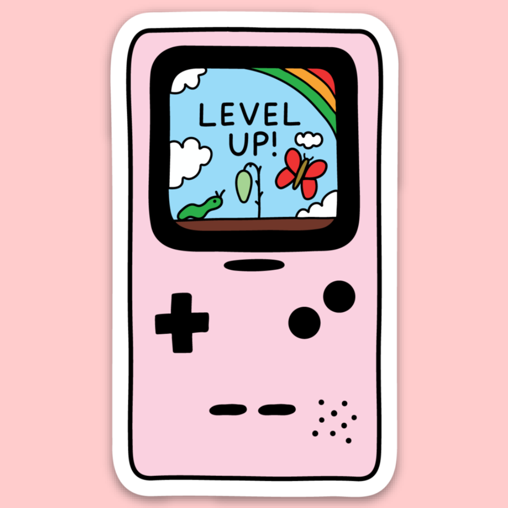 Level Up Sticker