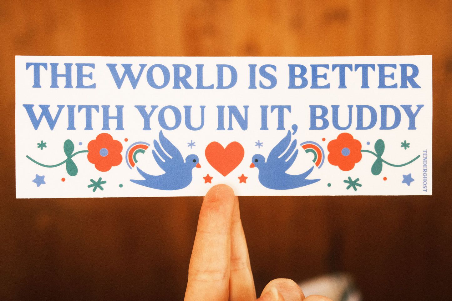 Better With You In It Bumper Sticker