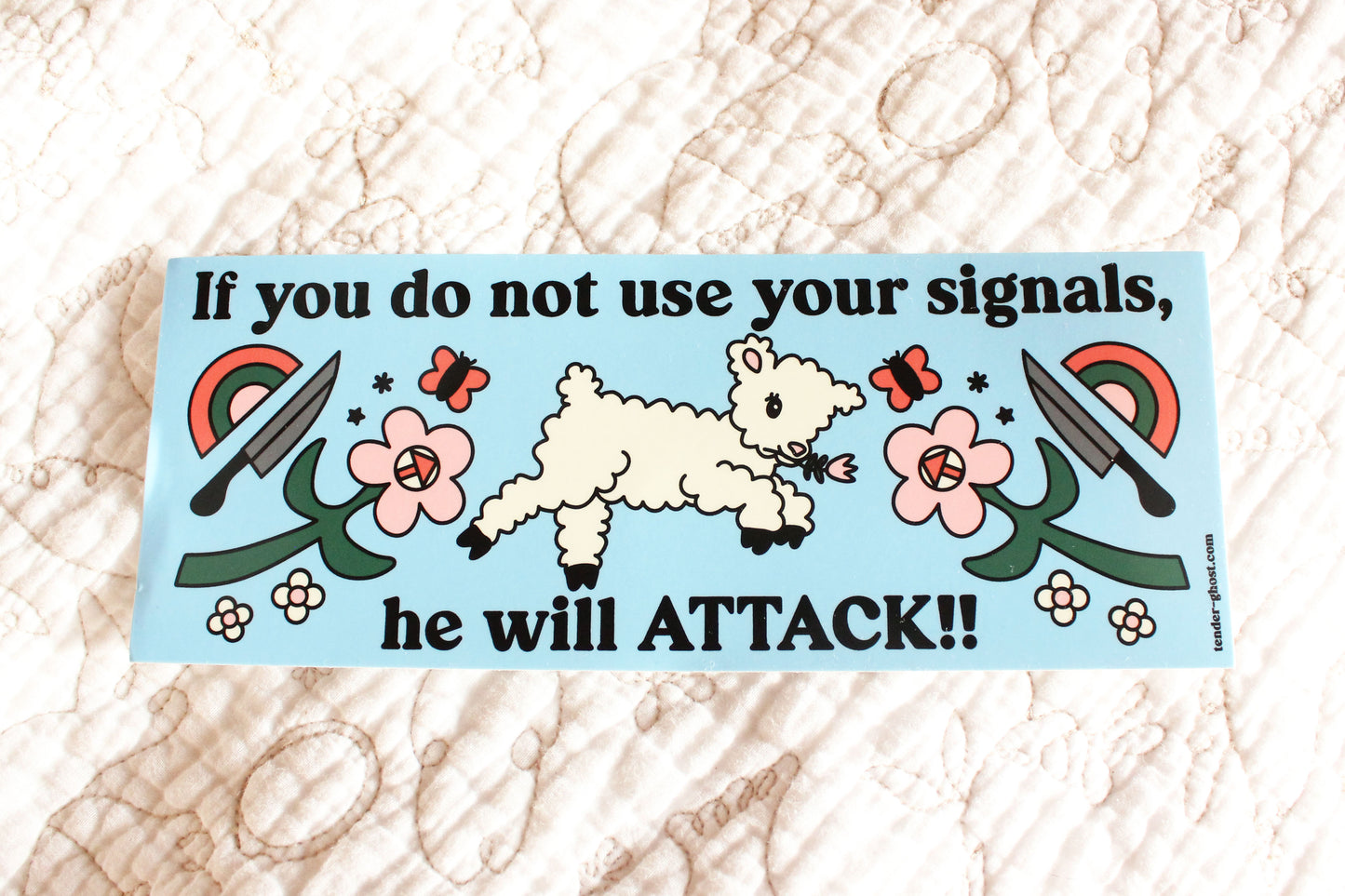 Signals Lamb Bumper Sticker