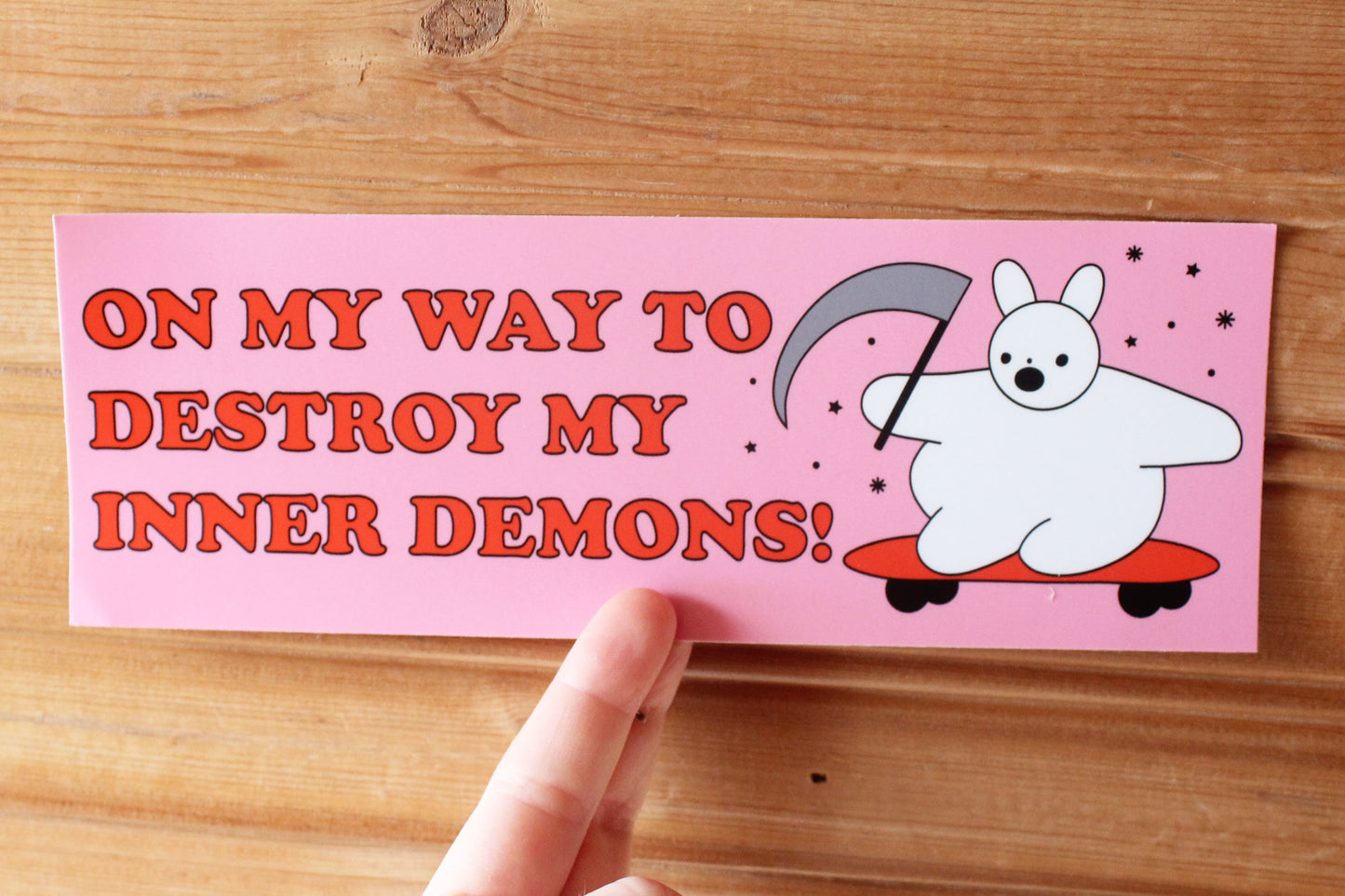 Inner Demons Bumper Sticker