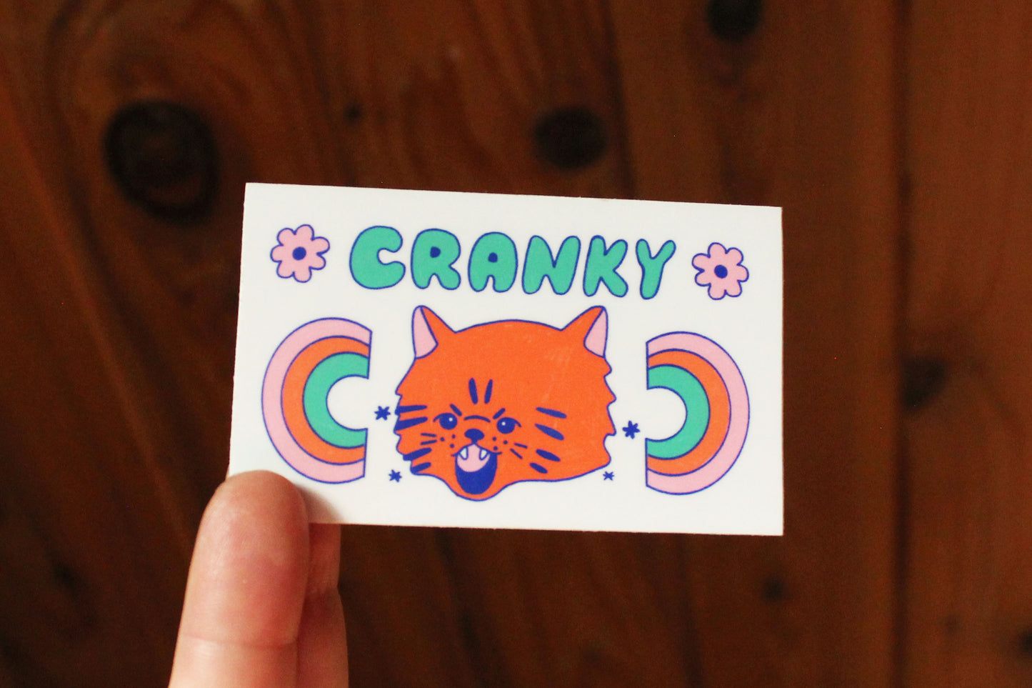 Cranky Sticker