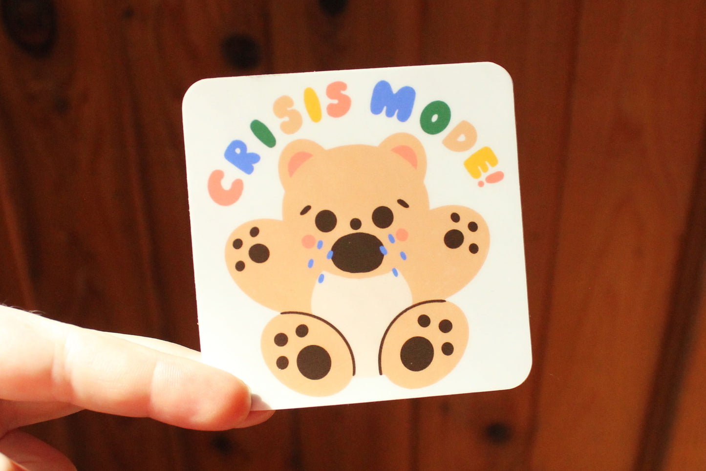 Crisis Mode Sticker