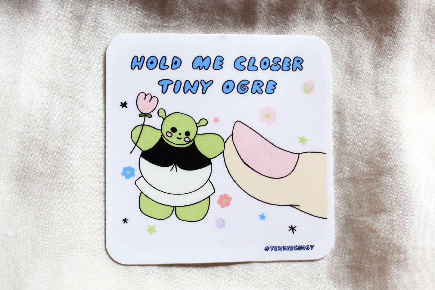 Tiny Ogre Sticker